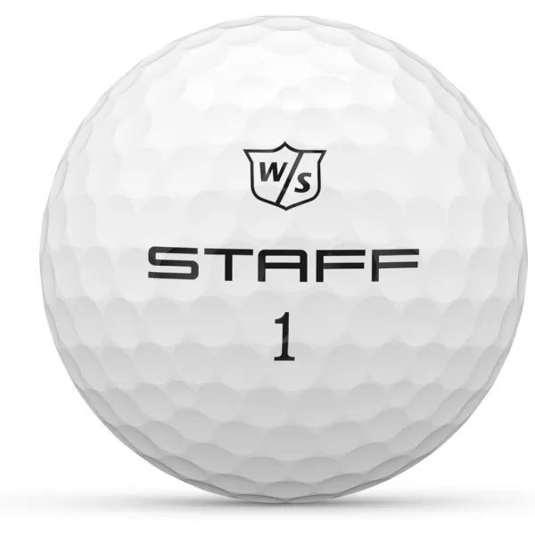 imageWILSON Staff Model Golf Balls  12 PackWhite