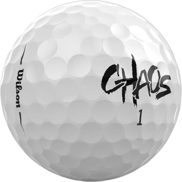 imageWilson Chaos Golf BallsWhite