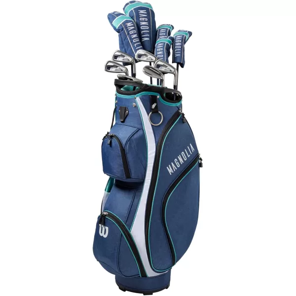 imageWilson Magnolia Package Golf Complete Set  Ladies NavyCart Bag