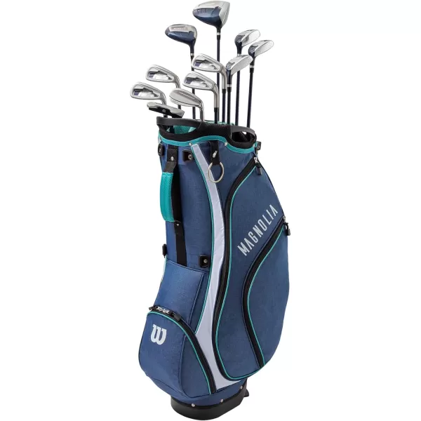 imageWilson Magnolia Package Golf Complete Set  Ladies NavyCart Bag