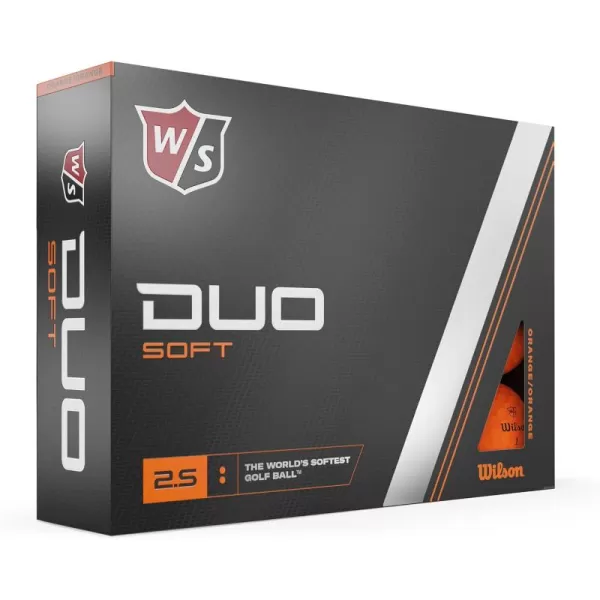 imageWILSON Staff 2023 Duo Soft Golf Balls  12 BallsOrange