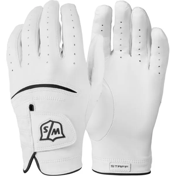 imageWilson Staff Mens Worn on Left Hand White Large WGJA00648L