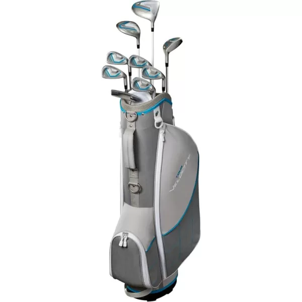 imageWilson Tour Velocity Complete Golf Set with Stand Bag  Ladies Right Hand Ladies Flex GreyBlue