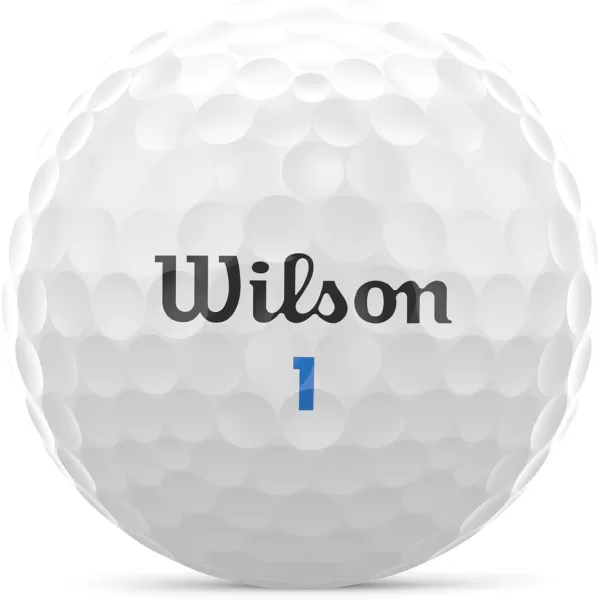 imageWILSON Tour Velocity Accuracy Golf Balls  15 Pack White