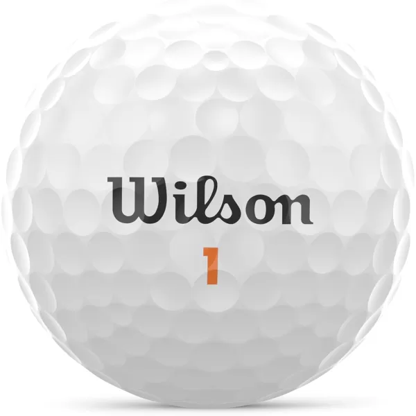 imageWILSON Tour Velocity Distance Golf Balls  15 Pack White