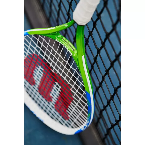 imageWILSON US Open JuniorYouth Recreational Tennis RacketsBlueGreenWhite