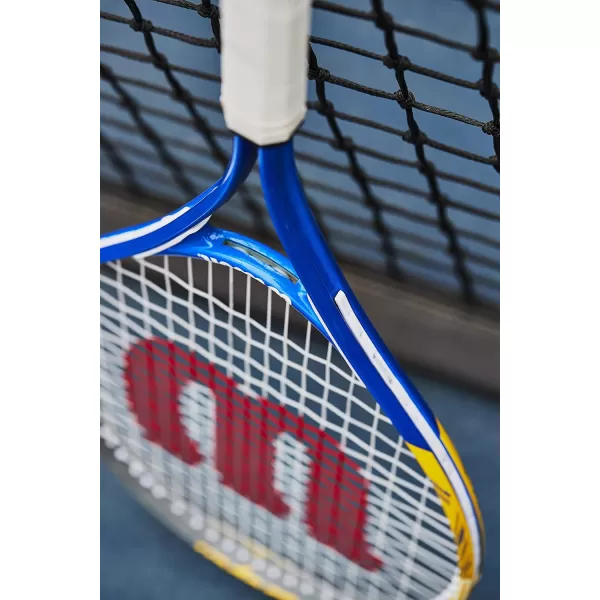 imageWILSON US Open JuniorYouth Recreational Tennis RacketsBlueYellow