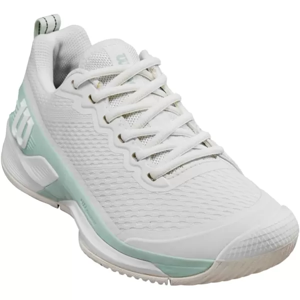 imageWILSON Womens Rush Pro 45 SneakerWhiteSurf Spray