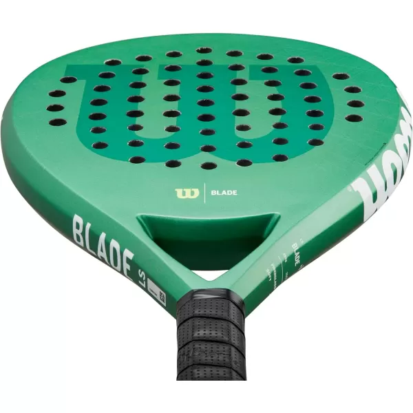 imageWilson Blade LS V3 Padel Racket  GreenBlack