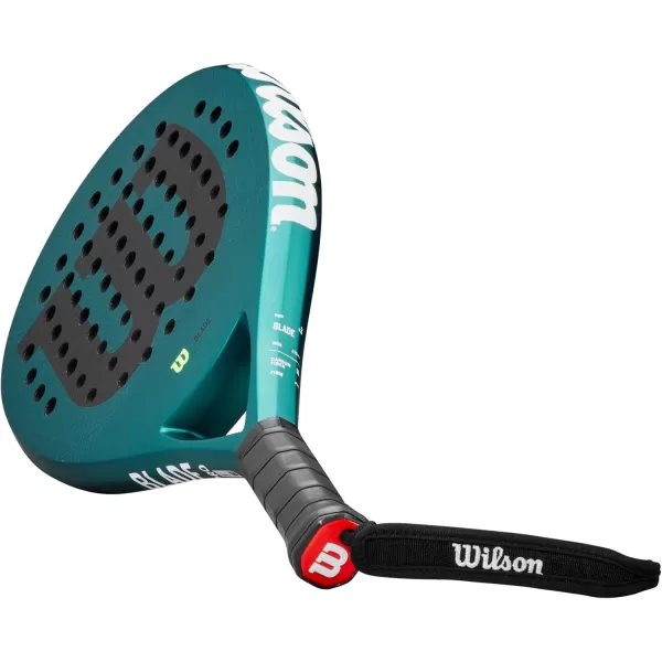 imageWilson Blade Pro V3 Padel Racket  GreenBlack