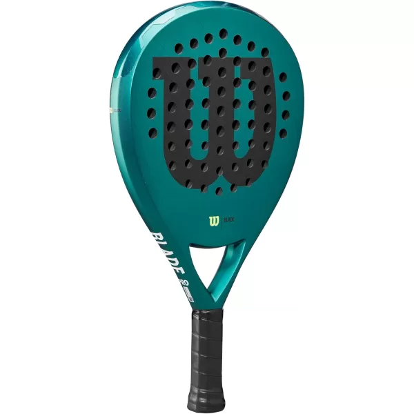 imageWilson Blade Pro V3 Padel Racket  GreenBlack