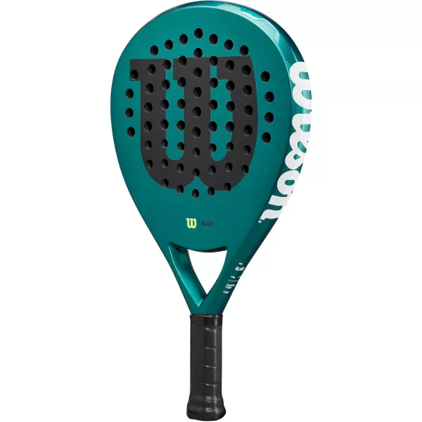 imageWilson Blade Pro V3 Padel Racket  GreenBlack