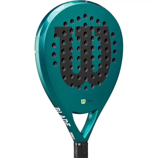 imageWilson Blade V3 Padel Racket  GreenBlack