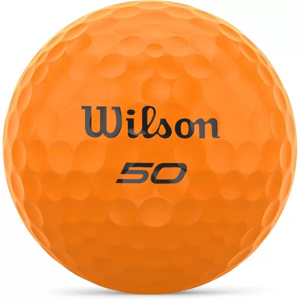 imageWilson Fifty Elite Golf Balls  12 PackOrange