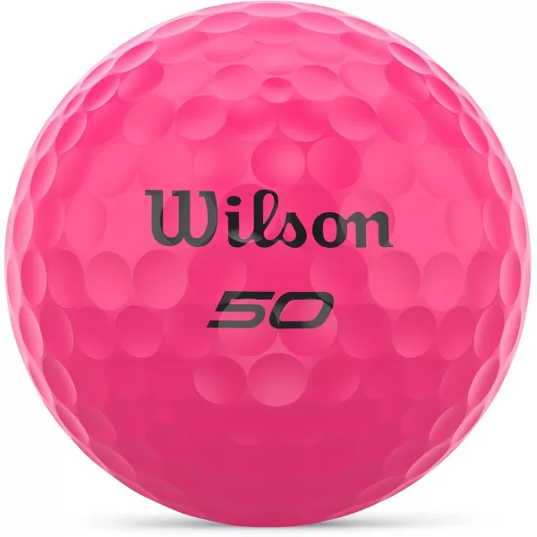 imageWilson Fifty Elite Golf Balls  12 PackPink