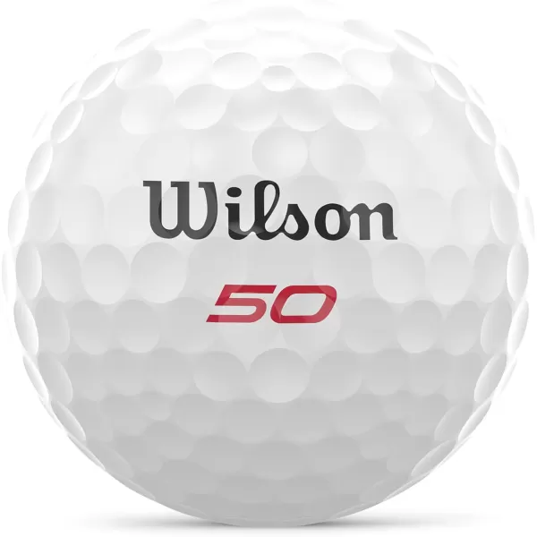 imageWilson Fifty Elite Golf Balls  12 PackWhite