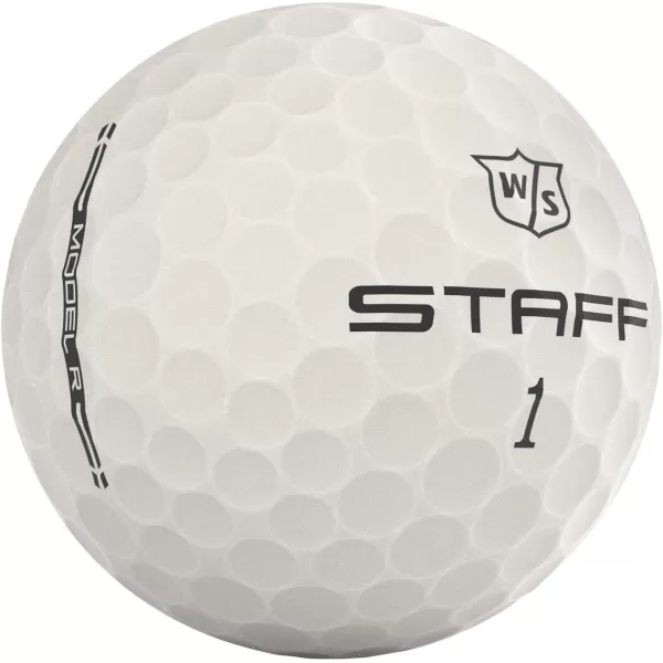 imageWilson Mens Staff Model Urethane GolfballWhite