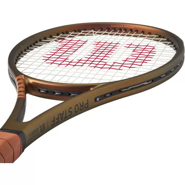 imageWilson Pro Staff 97 V14 Unstrung Performance Tennis RacketGrip Size 0  4