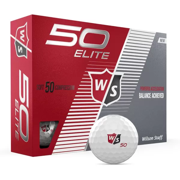 imageWilson Staff Fifty Elite Golf Balls One DozenNew