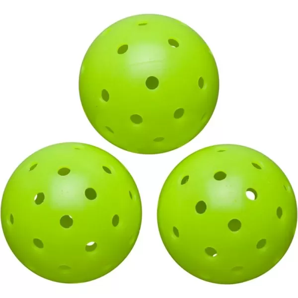 imageWILSON Max 40 Outdoor Pickleball Ball  3 Balls Green