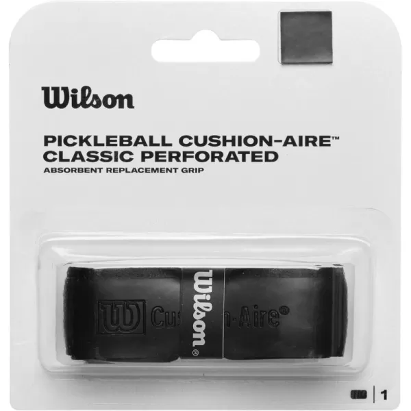 imageWILSON Pickleball CushionAire Classic Perforated Replacement GripBlack