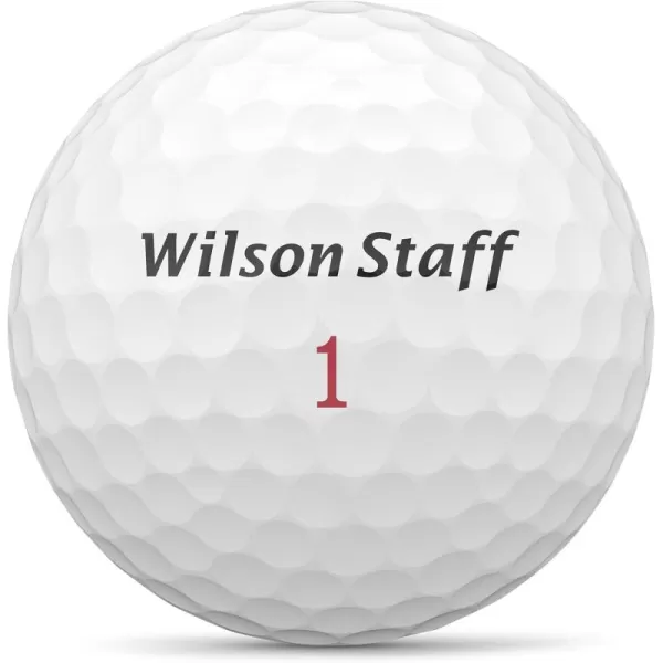 imageWILSON Staff Zip Golf Balls Pack of 24White