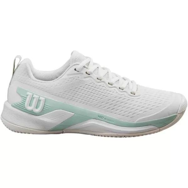 imageWILSON Womens Rush Pro 45 SneakerWhiteSurf Spray