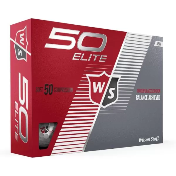 imageWilson Staff Fifty Elite Golf Balls One DozenNew