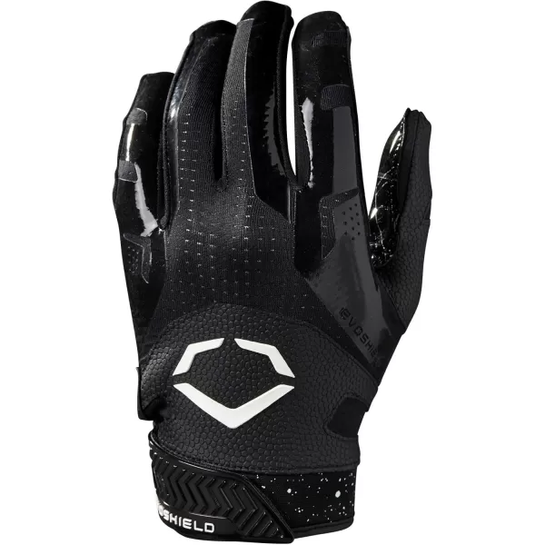 imageWILSON EvoShield Burst Football Receivers GlovesBlack