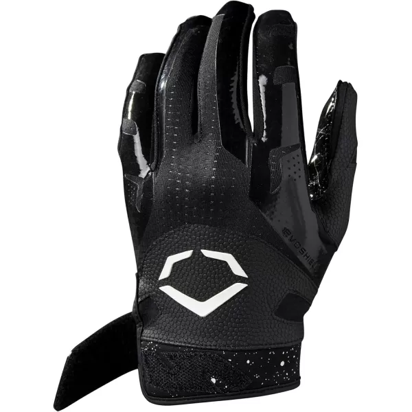 imageWILSON EvoShield Burst Football Receivers GlovesBlack