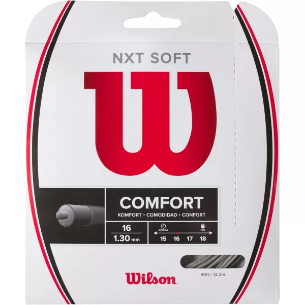 imageWILSON NXT Tennis String  Set and 200m ReelGrey