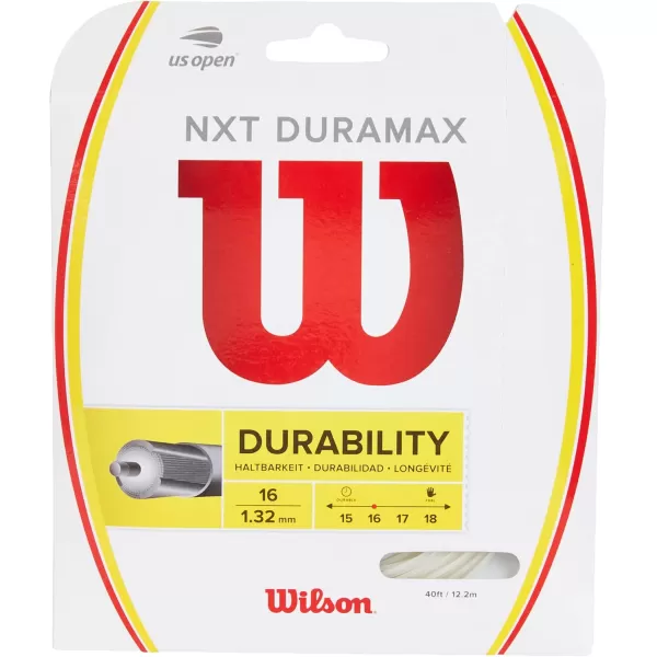 imageWILSON NXT Tennis String  Set and 200m ReelWhite