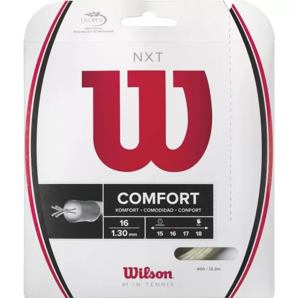 imageWILSON NXT Tennis String  Set and 200m ReelWhite