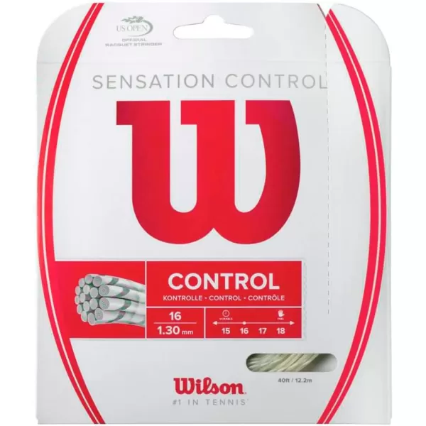 imageWILSON Sensation Tennis String  Set and 200m ReelWhite