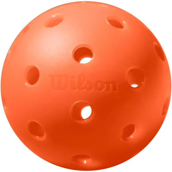 imageWILSON TRU 32 Indoor Pickleballs  OrangeOrange