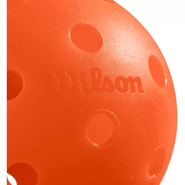 imageWILSON TRU 32 Indoor Pickleballs  OrangeOrange