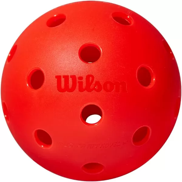 imageWILSON TRU 32 Pro Pickleball Case  48 Balls Red