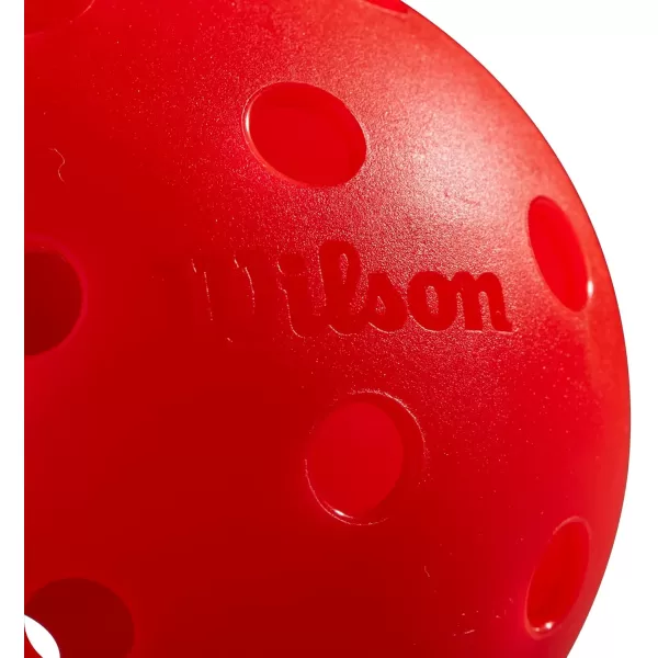 imageWILSON TRU 32 Pro Pickleballs  2 Pack Red