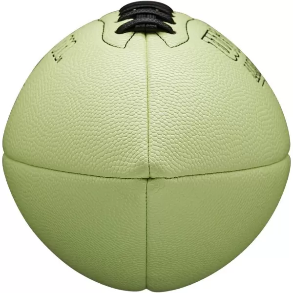 imageWilson Luminous Glow Football  Junior Size Green