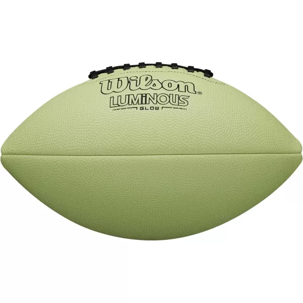 imageWilson Luminous Glow Football  Junior Size Green