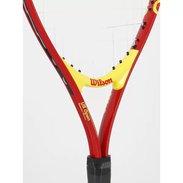 imageWilson US Open Jr Tennis Racket for Kids Aluminium BlueGreen 21RedYellow