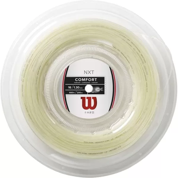 imageWILSON NXT Tennis String  Set and 200m ReelWhite