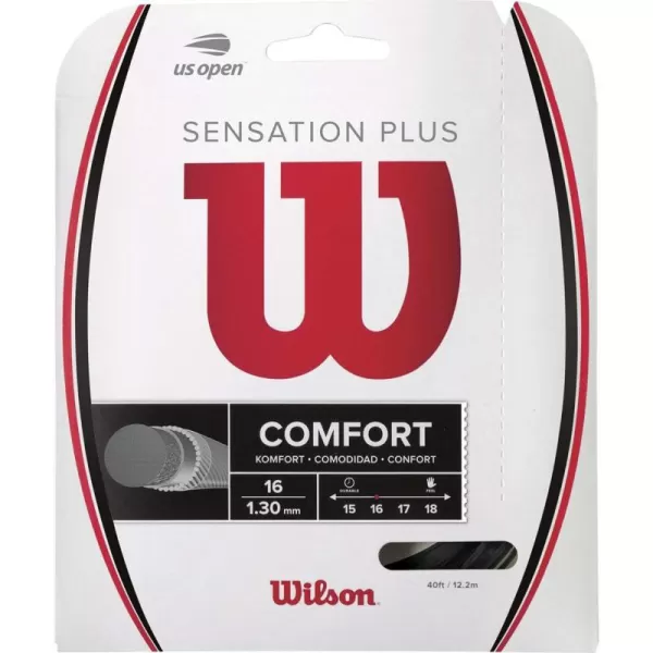 imageWILSON Sensation Tennis String  Set and 200m ReelBlack