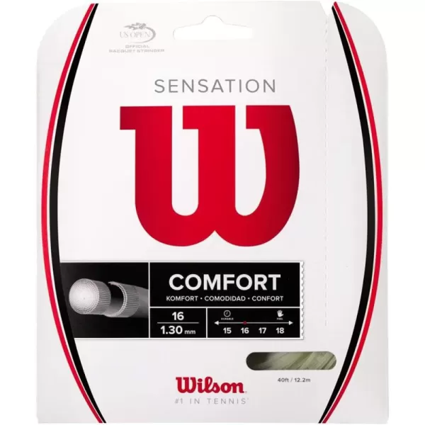 imageWILSON Sensation Tennis String  Set and 200m ReelWhite