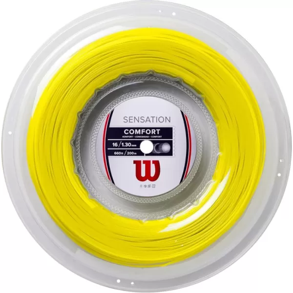 imageWILSON Sensation Tennis String  Set and 200m ReelYellow