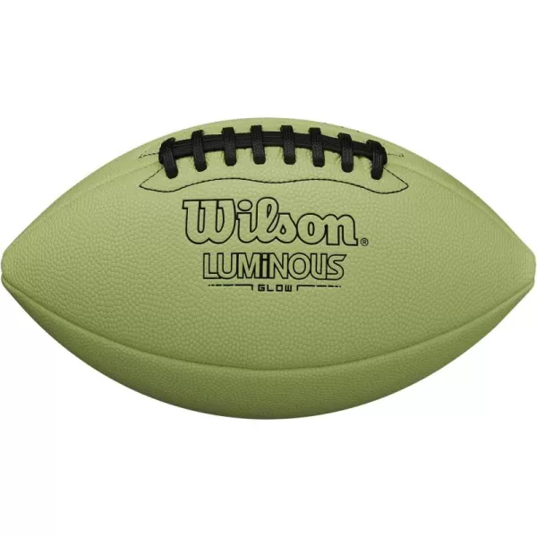 imageWilson Luminous Glow Football  Junior Size Green