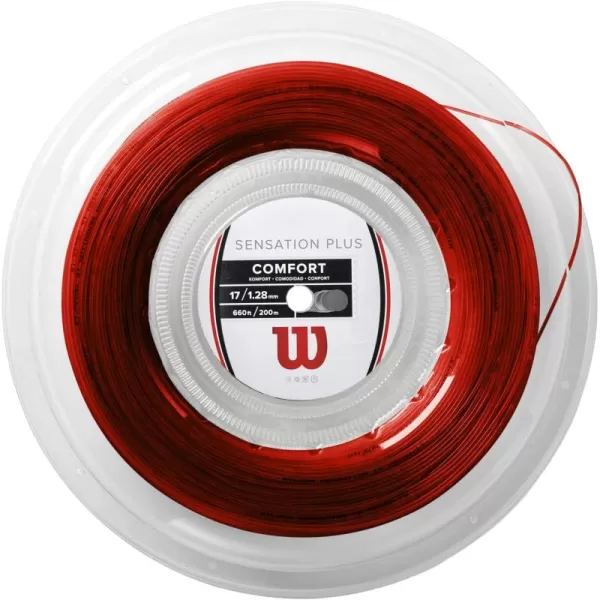 imageWilson Sensation Plus Reel Tennis String17 gauge