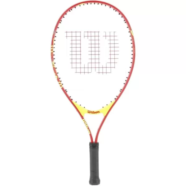 imageWilson US Open Jr Tennis Racket for Kids Aluminium BlueGreen 21RedYellow