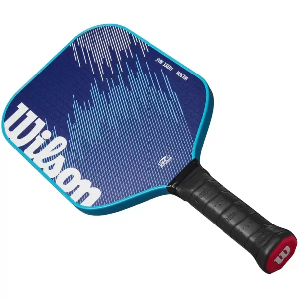 imageWILSON Fierce Series 13mm Pickleball Paddles  Grip Size 24 14quotBlueNavy