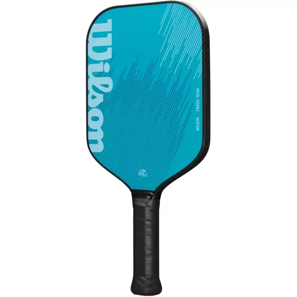 imageWILSON Fierce Series 13mm Pickleball Paddles  Grip Size 24 14quotLight Blue